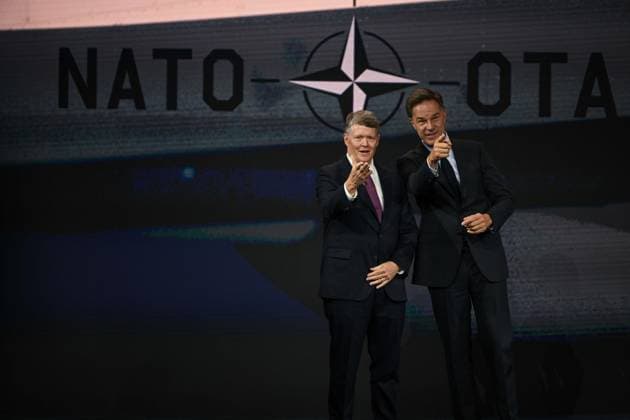 NATO Heads of State and Government Summit in Ankara ANKARA, TURKIYE - JULY 7: NATO Secretary General Mark Rutte attend the Defence Industry Forum, which opened the 36th NATO Heads of State and Government Summit in Ankara, Turkiye, on July 7, 2026. Ismail Aslandag Anadolu Ankara Turkey. Editorial use only. Please get in touch for any other usage.  Copyright: x2026xAnadoluxIsmailxAslandagx