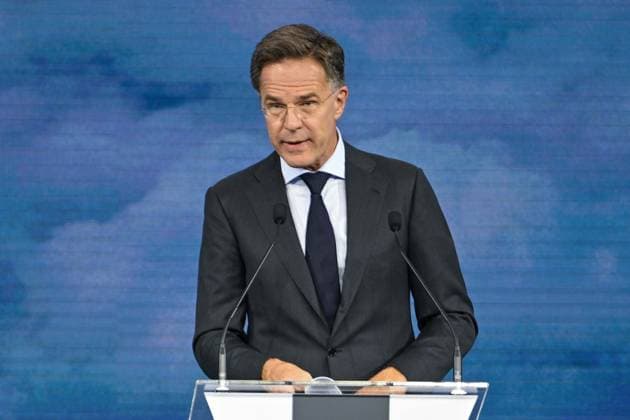 NATO Heads of State and Government Summit in Ankara ANKARA, TURKIYE - JULY 7: NATO Secretary General Mark Rutte speaks during the Defence Industry Forum, which opened the 36th NATO Heads of State and Government Summit in Ankara, Turkiye, on July 7, 2026. Ismail Aslandag Anadolu Ankara Turkey. Editorial use only. Please get in touch for any other usage.  Copyright: x2026xAnadoluxIsmailxAslandagx