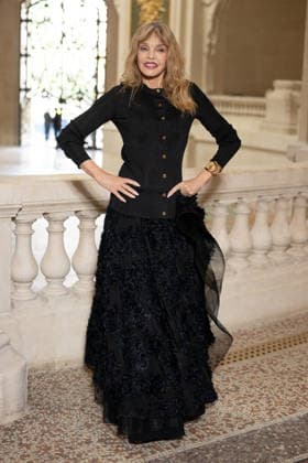 PFW - Chanel Photocall Arielle Dombasle attending the Chanel Haute Couture Fall Winter 2026 2027 show as part of Paris Fashion Week in Paris, France on July 07, 2026. Photo by Laurent Zabulon ABACAPRESS.COM Paris  Copyright: xZabulonxLaurent ABACAx