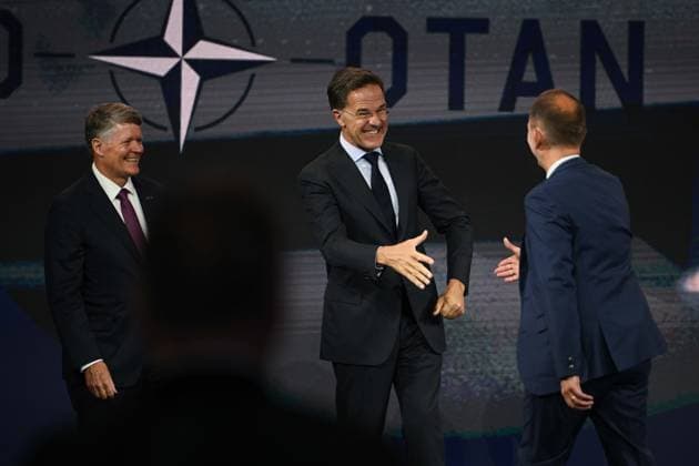 NATO Heads of State and Government Summit in Ankara ANKARA, TURKIYE - JULY 7: NATO Secretary General Mark Rutte attend the Defence Industry Forum, which opened the 36th NATO Heads of State and Government Summit in Ankara, Turkiye, on July 7, 2026. Ismail Aslandag Anadolu Ankara Turkey. Editorial use only. Please get in touch for any other usage.  Copyright: x2026xAnadoluxIsmailxAslandagx