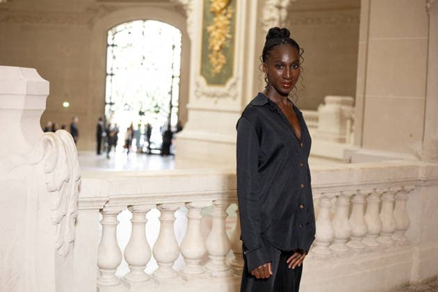 PFW - Chanel Photocall Eye Haidara attending the Chanel Haute Couture Fall Winter 2026 2027 show as part of Paris Fashion Week in Paris, France on July 07, 2026. Photo by Laurent Zabulon ABACAPRESS.COM Paris  Copyright: xZabulonxLaurent ABACAx