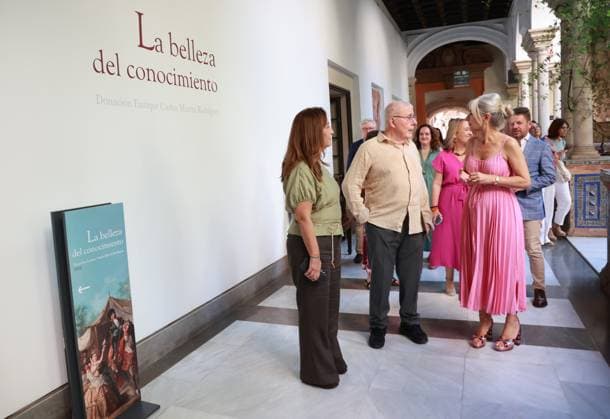 Del Pozo Opens the Exhibition The Beauty of Knowledge at the Museum of Fine Arts in Seville Acting Regional Minister of Culture and Sports Patricia del Pozo speaks during the opening of the exhibition The Beauty of Knowledge July 7, 2026, in Seville, Andalusia, Spain. The acting Regional Minister of Culture and Sports, Patricia del Pozo, has opened the exhibition The Beauty of Knowledge at the Seville Museum of Fine Arts, which brings together twelve works donated by art historian Enrique Carlos Martín Rodríguez, including Flemish paintings from the 16th and 17th centuries, and religious sculptures from Seville and Granada. The exhibition will be open to the public from July 7, 2026, to October 11, 2027. JULY 7, 2026 Rocí Seville, An  Copyright: xRocioxRuzx 7651529