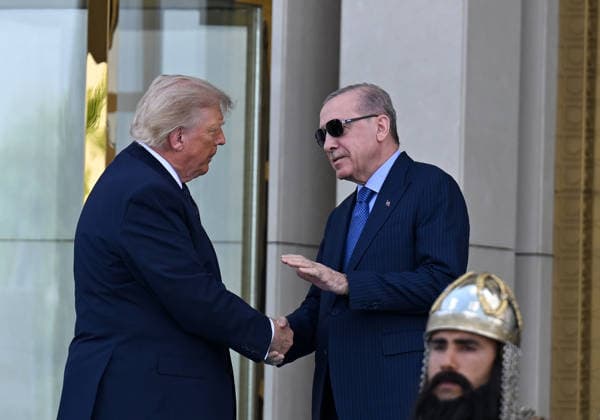 Turkish President Erdogan welcomes US President Trump with official ceremony in Ankara ANKARA, TURKIYE - JULY 7: Turkish President Recep Tayyip Erdogan welcomes US President Donald Trump, who is paying an official visit to Turkiye ahead of the 36th NATO Heads of State and Government Summit in Ankara, with an official ceremony at the Presidential Complex in Ankara, Turkiye on July 7, 2026. Mehmet Ali Ozcan Anadolu Ankara Turkey. Editorial use only. Please get in touch for any other usage.  Copyright: x2026xAnadoluxMehmetxAlixOzcanx