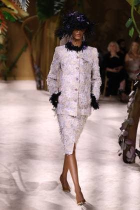 PFW Haute Couture Chanel Runway JD A model walks the runway at the Chanel show during Haute Couture Fashion Week in Paris, France, on 7 July 2026. Photo by Jerome Dominé ABACAPRESS.COM Paris France  Copyright: xDominexJerome ABACAx