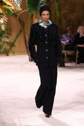 PFW Haute Couture Chanel Runway JD A model walks the runway at the Chanel show during Haute Couture Fashion Week in Paris, France, on 7 July 2026. Photo by Jerome Dominé ABACAPRESS.COM Paris France  Copyright: xDominexJerome ABACAx