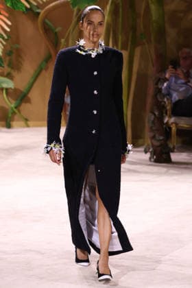 PFW Haute Couture Chanel Runway JD Noémie Lenoir walks the runway at the Chanel show during Haute Couture Fashion Week in Paris, France, on 7 July 2026. Photo by Jerome Dominé ABACAPRESS.COM Paris France  Copyright: xDominexJerome ABACAx