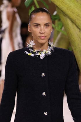 PFW Haute Couture Chanel Runway JD Noémie Lenoir walks the runway at the Chanel show during Haute Couture Fashion Week in Paris, France, on 7 July 2026. Photo by Jerome Dominé ABACAPRESS.COM Paris France  Copyright: xDominexJerome ABACAx
