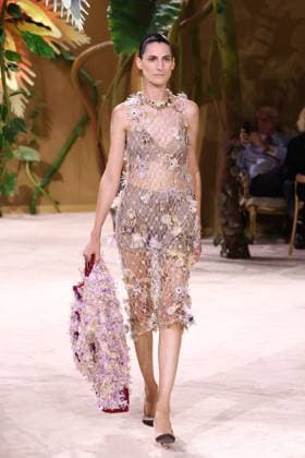 PFW Haute Couture Chanel Runway JD A model walks the runway at the Chanel show during Haute Couture Fashion Week in Paris, France, on 7 July 2026. Photo by Jerome Dominé ABACAPRESS.COM Paris France  Copyright: xDominexJerome ABACAx