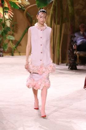PFW Haute Couture Chanel Runway JD A model walks the runway at the Chanel show during Haute Couture Fashion Week in Paris, France, on 7 July 2026. Photo by Jerome Dominé ABACAPRESS.COM Paris France  Copyright: xDominexJerome ABACAx