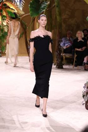 PFW Haute Couture Chanel Runway JD A model walks the runway at the Chanel show during Haute Couture Fashion Week in Paris, France, on 7 July 2026. Photo by Jerome Dominé ABACAPRESS.COM Paris France  Copyright: xDominexJerome ABACAx
