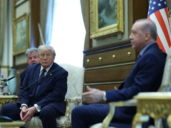 Turkish President Erdogan welcomes US President Trump with official ceremony in Ankara ANKARA, TURKIYE - JULY 7: (----EDITORIAL USE ONLY MANDATORY CREDIT - TURKISH PRESIDENCY MUSTAFA KAMACI HANDOUT - NO MARKETING NO ADVERTISING CAMPAIGNS - DISTRIBUTED AS A SERVICE TO CLIENTS----) Turkish President Recep Tayyip Erdogan meets with US President Donald Trump, who is paying an official visit to Turkiye for the 36th NATO Heads of State and Government Summit, at Presidential Complex in Ankara, Turkiye, on July 7, 2026. Turkish Presidency Mustafa Kamaci Handout Anadolu Ankara Turkey. Editorial use only. Please get in touch for any other usage.  Copyright: x2026xAnadoluxTurkishxPresidencyx xMustafaxKamacix xHandoutx