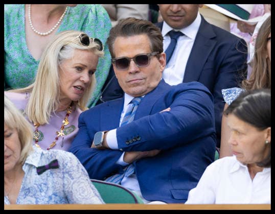 . 07 07 2026. London, United Kingdom. Anthony Scaramucci in the Royal Box on day nine of the Wimbledon Tennis Championships in London.  xStephenxLockx xi-Imagesx IIM-26890-0047