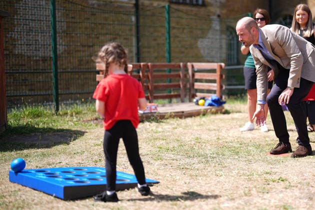 . 07 07 2026. London, United Kingdom. Prince William during a visit at The London Welsh School in London.  xPoolx xi-Imagesx IIM-26892-0026
