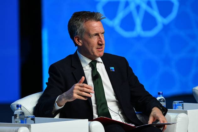 NATO Ankara Summit ANKARA, TURKIYE - JULY 7: UK Defense Minister Dan Jarvis attends the Defense Industry Forum held within the scope of the 36th NATO Heads of State and Government Summit in Ankara, Turkiye, on July 7, 2026. Akin Celiktas Anadolu Ankara Turkey. Editorial use only. Please get in touch for any other usage.  Copyright: x2026xAnadoluxAkinxCeliktasx