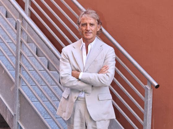 IPA86474381 - Rome, at the Rai Teulada headquarters, presentation of La partita del cuore 2026. Pictured: Roberto Mancini  Copyright: xMarcoxProvvisionatox xMarcoxProvvisionatox 86474381