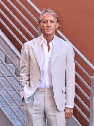 IPA86474400 - Rome, at the Rai Teulada headquarters, presentation of La partita del cuore 2026. Pictured: Roberto Mancini  Copyright: xMarcoxProvvisionatox xMarcoxProvvisionatox 86474400