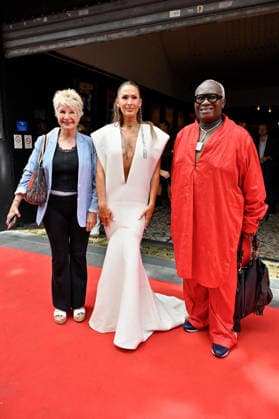 PFW Haute Couture Stephane Rolland Outside Arrivals JR Danielle Gilbert, Vitaa, Magloire arriving at the Stephane Rolland show during Haute Couture Fashion Week in Paris, France, on 7 July 2026. Photo by Julien Reynaud APS-Medias ABACAPRESS.COM Paris France  Copyright: xReynaudxJulien APS-Medias ABACAx