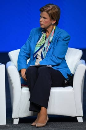 Defense Industry Forum at 36th NATO Summit in Ankara ANKARA, TURKIYE - JULY 7: Latvian Foreign Minister Baiba Braze attends the Defense Industry Forum as part of the 36th NATO Summit of Heads of State and Government in Ankara, Turkiye on July 7, 2026. Akin Celiktas Anadolu Ankara Turkey. Editorial use only. Please get in touch for any other usage.  Copyright: x2026xAnadoluxAkinxCeliktasx