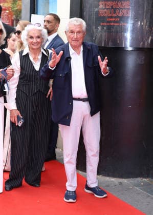 Claude Lelouch and his sister Martine at the Stéphane Rolland fashion show at the Olympia, Fall Winter 2026–2027 Haute Couture Collection during Paris Fashion Week, on July 7, 2026. Denis Guignebourg, Bestimage. Celebrities at the Stéphane Rolland Fall Winter 2026–2027 Haute Couture Collection fashion show, during Paris Fashion Week, on July 7, 2026, Paris, France  Copyright: xDenisxGuignebourgx xBestimagexDenisxGuignebourgx xBestimagex