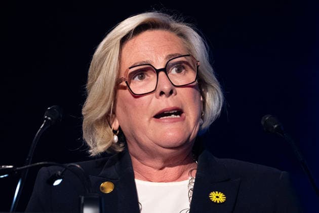 World Summit on Artificial Intelligence Jean Marc Ferré MAXPPP Geneva July 7, 2026 Halla Tomasdottir, President of Iceland, speaks at the World Summit on Artificial Intelligence at Palexpo in Geneva on July 7, 2026. Photo by Jean Marc Ferré MAXPPP Geneva, Geneva, Switzerland  Copyright: xMAXPPPxJeanxMarcxFerréx FRR202607078794 FRR202607078794