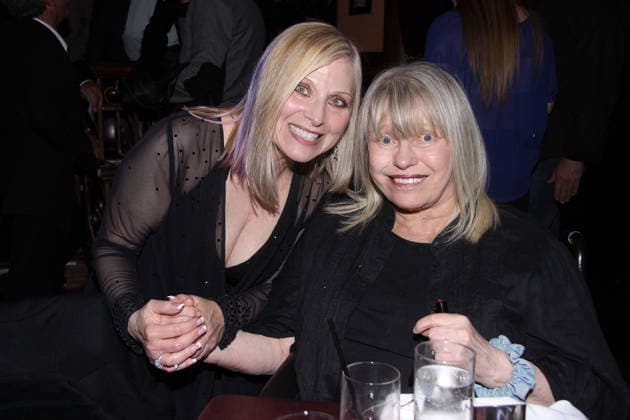 **FILE PHOTO** Louise Lesser Has Passed Away. NEW YORK, NY- April 20: Roslyn Kind and Louise Lasser after a performance of Roslyn Kind It™s Been a While, held at 54 Below on April 20, 2014 in New York City. Copyright: xJosephxMarzullox