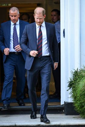 Prince Harry, Duke of Sussex, departs Chatham House in central London after attending the fourteenth Invictus Games Foundation Conversation: From Policy to Practice, as part of the One Year to Go celebrations for the Invictus Games Birmingham 2027 Featuring: Prince Harry, Duke of Sussex Where: London, United Kingdom When: 07 Jul 2026 Credit: Cover Images EDITORIAL USE ONLY. NOT FOR USE BY NEWSPAPERS BASED IN THE UK. Copyright: xx coverimg55834788