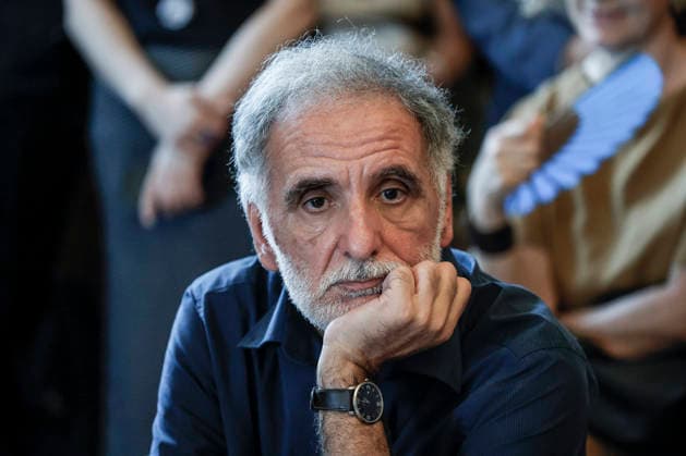 July 7, 2026, Rome, Rome, ITALY: Michele Mari, finalist of the 80th edition of the Strega Prize, during the press conference, Rome, July 7, 2026 Rome ITALY  - ZUMAa289 20260707_zia_a289_116 Copyright: xRiccardoxDexLucax