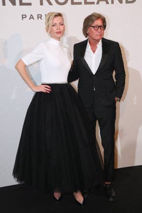 Keni Silva and Mohamed Hadid at the Stéphane Rolland Fashion Show, Fall Winter 2026–2027 Haute Couture Collection Photocall, at the Olympia as part of Paris Fashion Week, France, July 7, 2026 Bertrand Rindoff Bestimage Stéphane Rolland Haute Couture Fall Winter 2026–2027 show as part of Paris Fashion Week on July 7, 2026, in Paris, France Paris, France  Copyright: xBERTRANDxRINDOFFxPETROFFx xBESTIMAGExBERTRANDxRINDOFFxPETROFFx xBESTIMAGEx