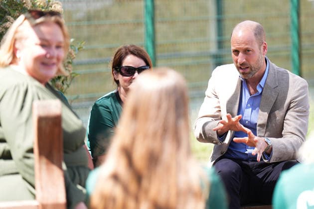 The Prince of Wales visits The London Welsh School The Prince of Wales visits the Ysgol Gymraeg Llundain (The London Welsh School) to join pupils in sending their best wishes to Team Wales ahead of the Glasgow 2026 Commonwealth Games, in Hanwell, London, UK, on the 7th July 2026. Picture by Aaron Chown WPA-Pool Hanwell The London Welsh School London United Kingdom  WHA-0830