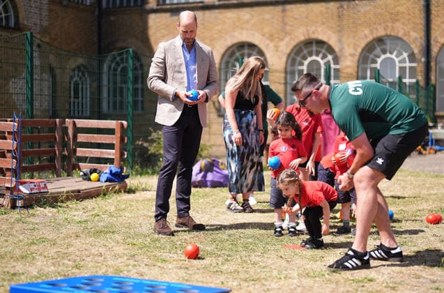 The Prince of Wales visits The London Welsh School The Prince of Wales visits the Ysgol Gymraeg Llundain (The London Welsh School) to join pupils in sending their best wishes to Team Wales ahead of the Glasgow 2026 Commonwealth Games, in Hanwell, London, UK, on the 7th July 2026. Picture by Aaron Chown WPA-Pool Hanwell The London Welsh School London United Kingdom  WHA-0830