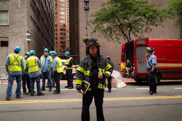 July 7, 2026, New York City, New York, United States: FDNY on site New York City United States - ZUMAs378 20260707_zip_s378_011 Copyright: xIoannxMariaxStacewiczx