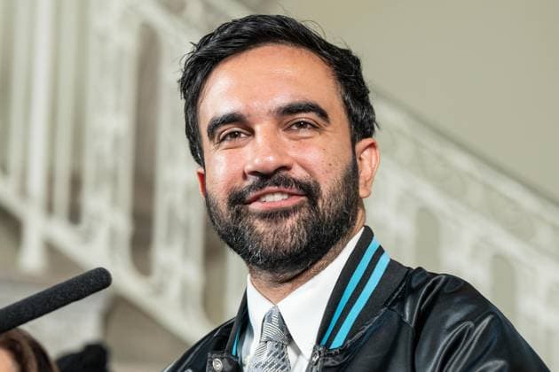 July 7, 2026, Bronx, New York, USA: Mayor Zohran Mamdani speaks during announcement the Gotham FC will play at Etihad Park stadium beginning in 2028 at City Hall press briefing in New York, NY on July 7, 2026. Bronx USA  - ZUMAr339 20260707_znp_r339_016 Copyright: xLevxRadinx