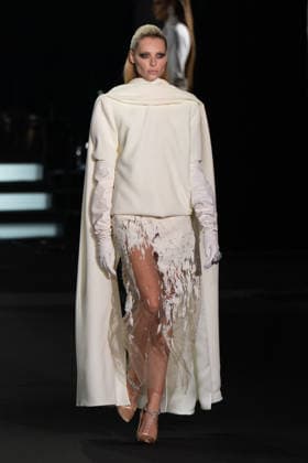PFW - Stephane Rolland Runway A model walks the runway during the Stephane Rolland Haute Couture Fall Winter 2026 2027 show as part of Paris Fashion Week in Paris, France on July 07, 2026. Photo by Laurent Zabulon ABACAPRESS.COM  Copyright: xZabulonxLaurent ABACAx