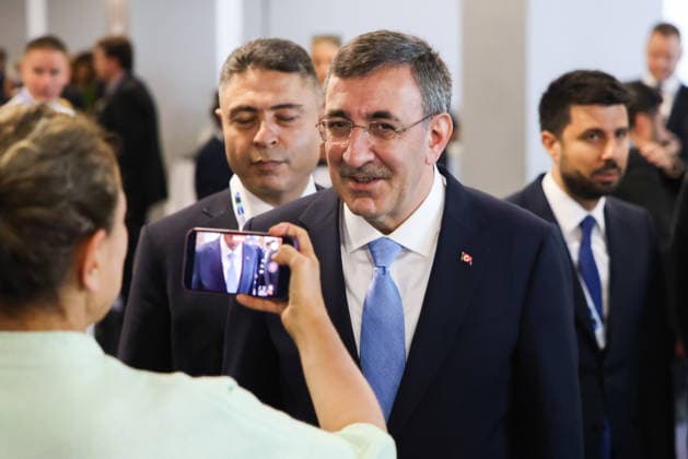 July 7, 2026, Ankara, Turkey: urkish Vice President Cevdet Yilmaz at the Defence Industry Forum during the 2026 NATO Ankara Summit in Ankara, Turkiye, on July 7th, 2026. Ankara Turkey - ZUMAz156 20260707_zip_z156_042 Copyright: xBeataxZawrzelx