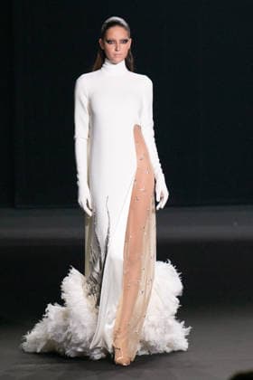 PFW - Stephane Rolland Runway A model walks the runway during the Stephane Rolland Haute Couture Fall Winter 2026 2027 show as part of Paris Fashion Week in Paris, France on July 07, 2026. Photo by Laurent Zabulon ABACAPRESS.COM  Copyright: xZabulonxLaurent ABACAx