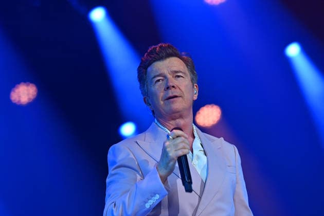 Rick ASTLEY (GBR,Saenger), live,Konzert, Buehne stage,Tollwood Festival am 07.07.2026 *** Rick Astley (GBR), singer, live, concert, stage, Tollwood Festival on July 7, 2026