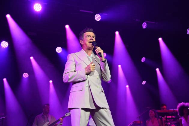 Rick ASTLEY (GBR,Saenger), live,Konzert, Buehne stage,Tollwood Festival am 07.07.2026 *** Rick Astley (GBR), singer, live, concert, stage, Tollwood Festival on July 7, 2026