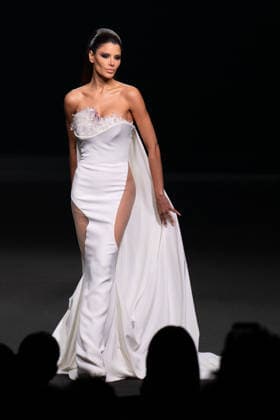 PFW - Stephane Rolland Runway A model walks the runway during the Stephane Rolland Haute Couture Fall Winter 2026 2027 show as part of Paris Fashion Week in Paris, France on July 07, 2026. Photo by Laurent Zabulon ABACAPRESS.COM  Copyright: xZabulonxLaurent ABACAx