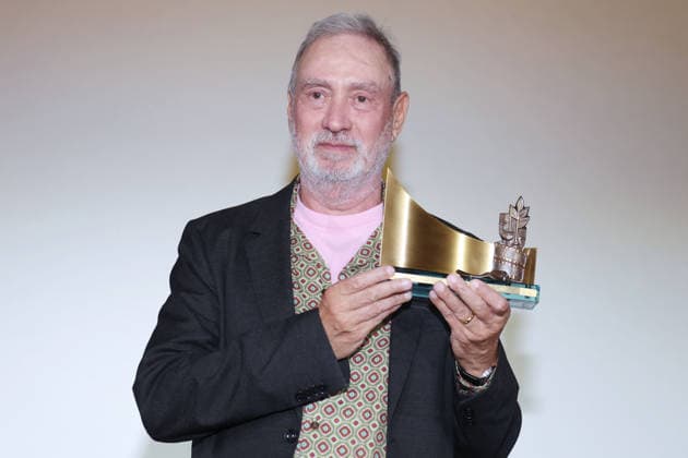 Verleihung Glaeserne Leinwand Roland Emmerich, Verleihung Glaeserne Leinwand, Cinemaxx Hamburg, 07.07.2026 *** Glaeserne Leinwand Award Ceremony for Roland Emmerich, Glaeserne Leinwand Award Ceremony, Cinemaxx Hamburg, July 7, 2026 Copyright: xEventpressxBecherx