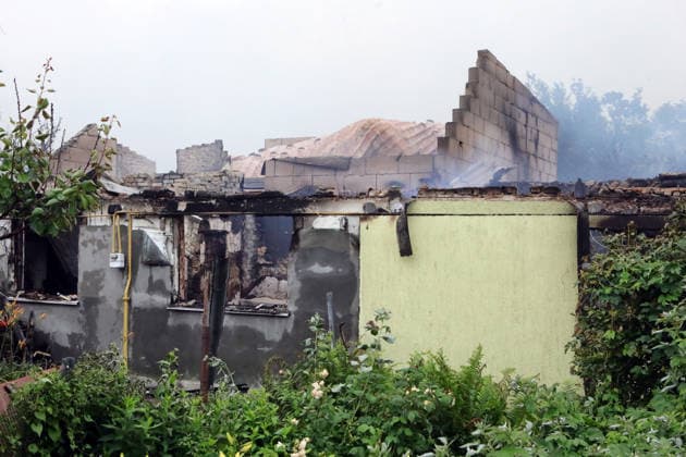 RECORD DATE NOT STATED A residential building destroyed in a massive combined Russian attack, Vyshneve, Kyiv region, Ukraine, on July 6, 2026. Russian forces launched a large-scale attack on the city and the region using ballistic and cruise missiles, as well as attack drones. Dozens of houses on five streets were destroyed, while warehouses and businesses sustained damage. More than 600 local residents were evacuated due to the detonation of explosive hazards. Six people were killed and at least 26 others were injured, including a nine-month-old baby and a 12-year-old child (Photo by Volodymyr Tarasov Ukrinform) Russian forces strike Zaporizhzhia with two guided bombs  Copyright: xVolodymyrxTarasovx
