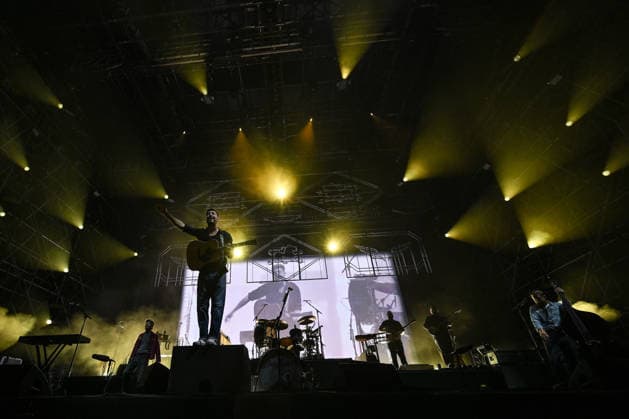 IPA86486348 - Mumford &amp; Sons during their 2026 tour, at Rock in Roma 2026, on July 27, 2026, in Rome, Italy.  Copyright: xDomenicoxCippitelli LiveMediax xx 86486348