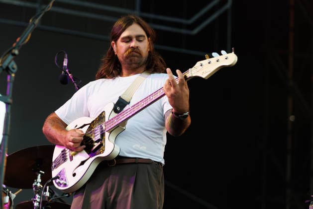 Music Concert - CAAMP - Live in 2026 Matt Vinson, member of the band Caamp, performs on the stage of Rock in Roma on July 07, 2026 at Ippodromo delle Capannelle, Rome, Italy. Rome Ippodromo delle Capannelle Italy Copyright: xEmanuelaxVertollix xLiveMediax LPM_2556000