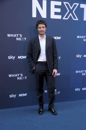 IPA86486593 - Milan, Sky What™s Next arrivals at the evening event at the Teatro Lirico Lino Guanciale  Copyright: xAlbertoxTerenghix xComi Terenghix 86486593