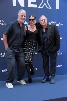 IPA86486298 - Milan, Sky What™s Next - Arrivals at the evening event at the Teatro Lirico - Gialappas Band, Paola Iezzi  Copyright: xAlbertoxTerenghix xComi Terenghix 86486298
