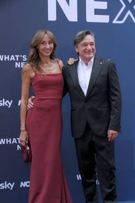 IPA86486410 - Milan, Sky What™s Next arrivals at the evening event at the Teatro Lirico Benedetta Parodi, Fabio Caressa  Copyright: xAlbertoxTerenghix xComi Terenghix 86486410