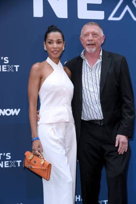 IPA86486552 - Milan, Sky What™s Next arrivals at the evening event at the Teatro Lirico Boris Becker, Lilian de Carvalho Monteiro  Copyright: xAlbertoxTerenghix xComi Terenghix 86486552