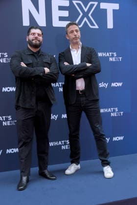 IPA86486435 - Milan, Sky What™s Next arrivals at the evening event at the Teatro Lirico Salvatore Esposito, Pablo Trincia  Copyright: xAlbertoxTerenghix xComi Terenghix 86486435