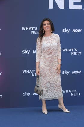 IPA86486489 - Milan, Sky What™s Next Arrivals at the evening event at the Teatro Lirico Tonia Cartolano  Copyright: xAlbertoxTerenghix xComi Terenghix 86486489
