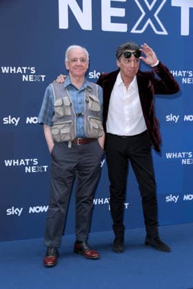 IPA86486525 - Milan, Sky What™s Next arrivals at the evening event at the Teatro Lirico Cochi Ponzoni, Paolo Jannacci  Copyright: xAlbertoxTerenghix xComi Terenghix 86486525