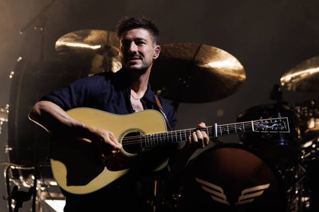 IPA86487501 - Marcus Mumford, a member of the band Mumford &amp; Sons, performs as part of the Prizefighter Tour at Rock in Roma on July 7, 2026, at the Ippodromo delle Capannelle in Rome, Italy.  Copyright: xEmanuelaxVertolli LiveMediax xx 86487501